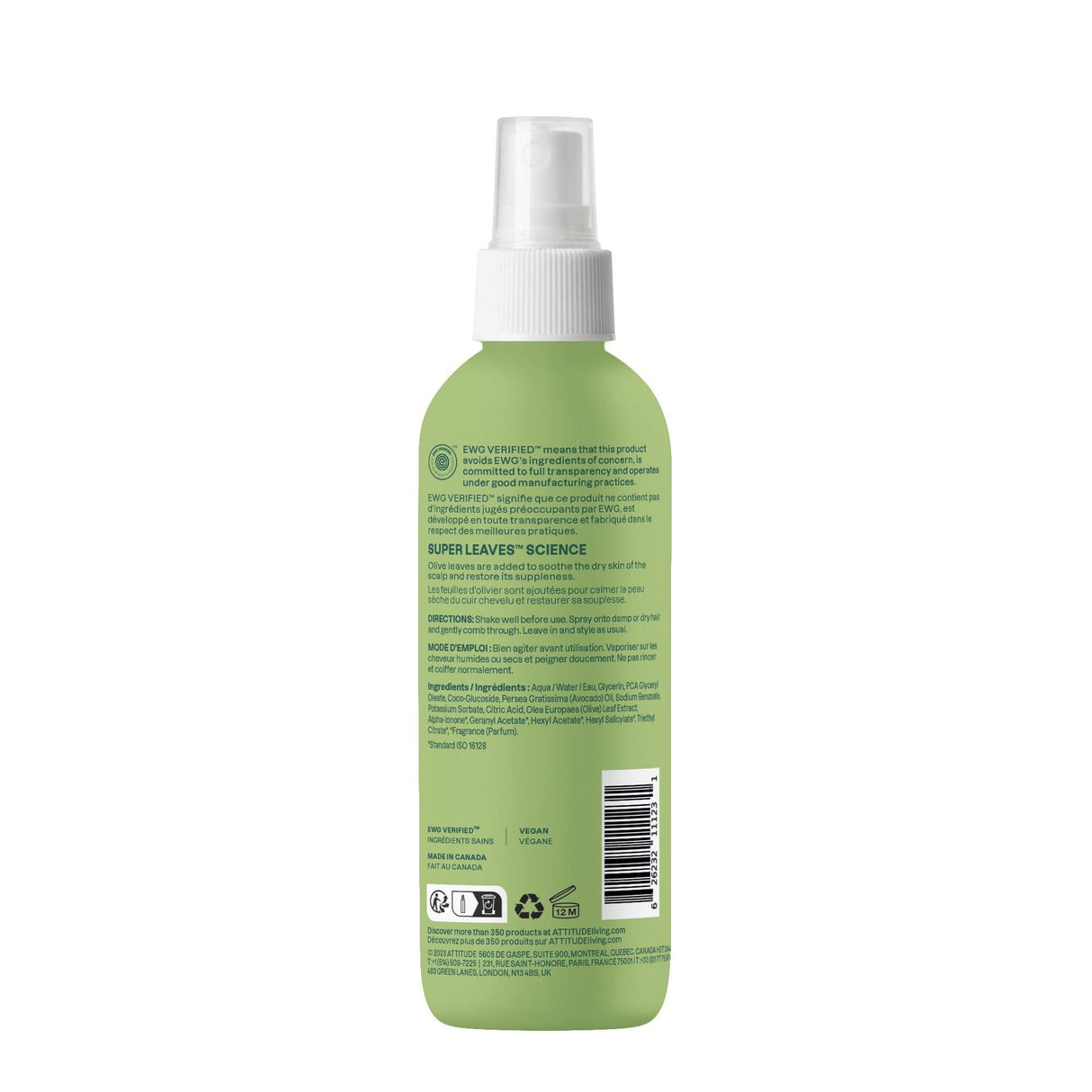 Anti-Klit Spray Detangler - Olive Leaves