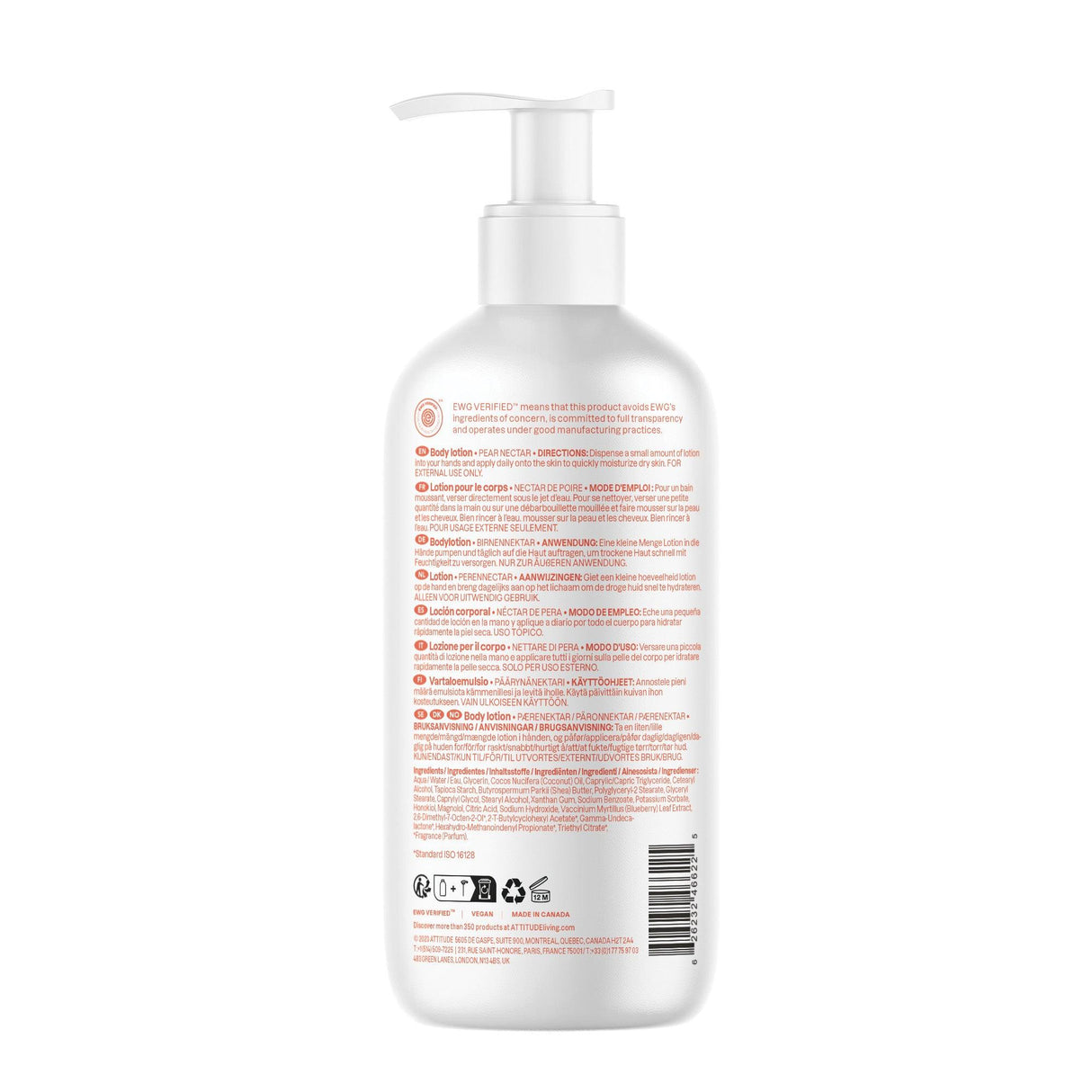 Baby Leaves Körperlotion – Birnennektar