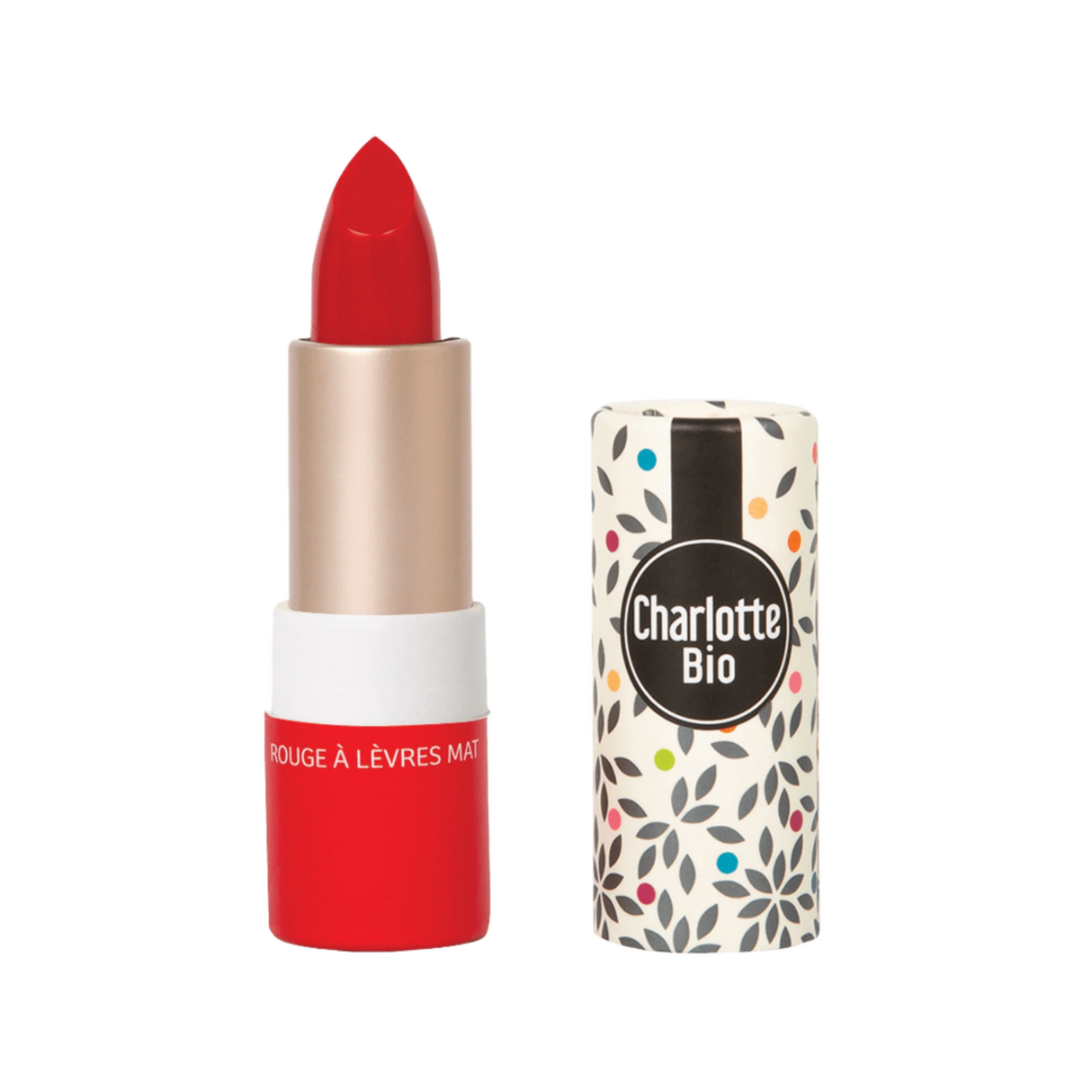 CharlotteBioOrganicLipsticktherealredmat
