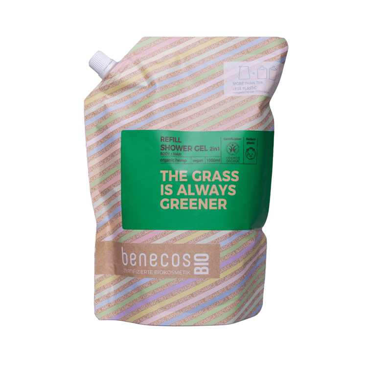 Shower Gel 2 in 1 Body & Hair - Organic Hemp Refill