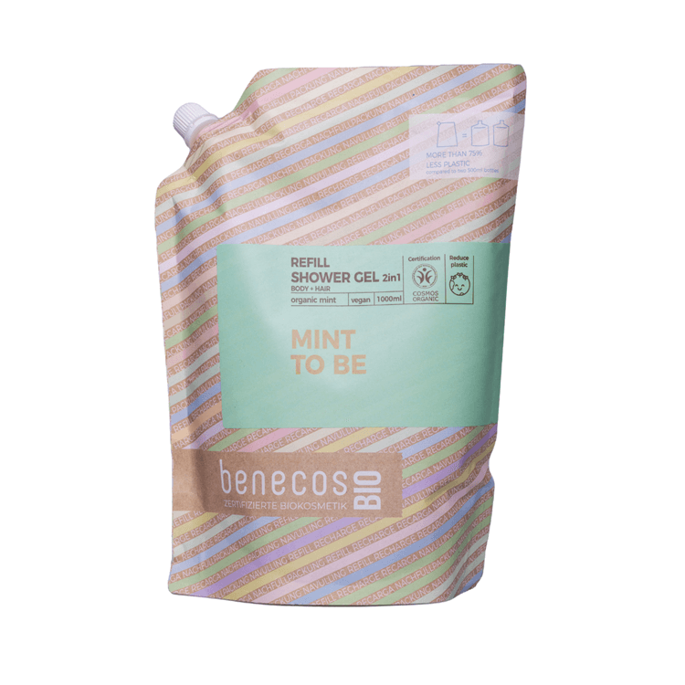 Shower gel 2 in 1 Body & Hair - Organic Mint Refill