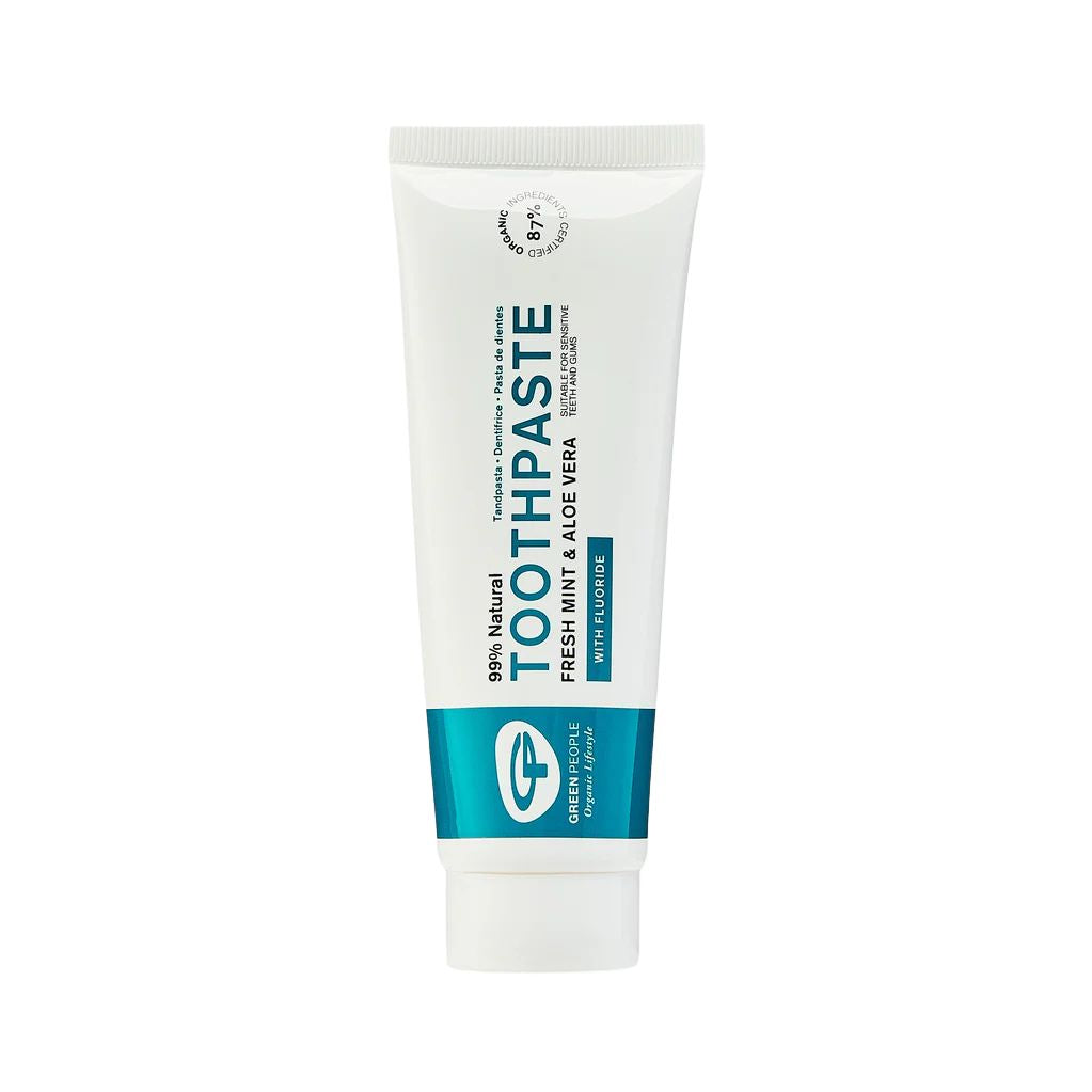 Natural Toothpaste - Fresh Mint & Aloe Vera