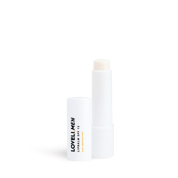 Men Vegan Lippenbalsem - SPF15 No Color