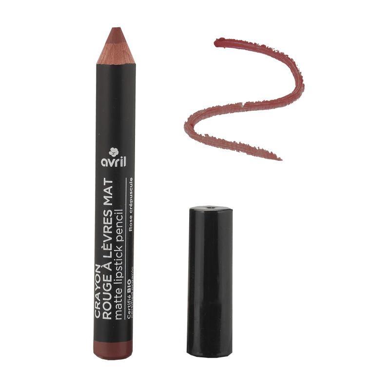 avril matte lipstick pencil rose crepuscule