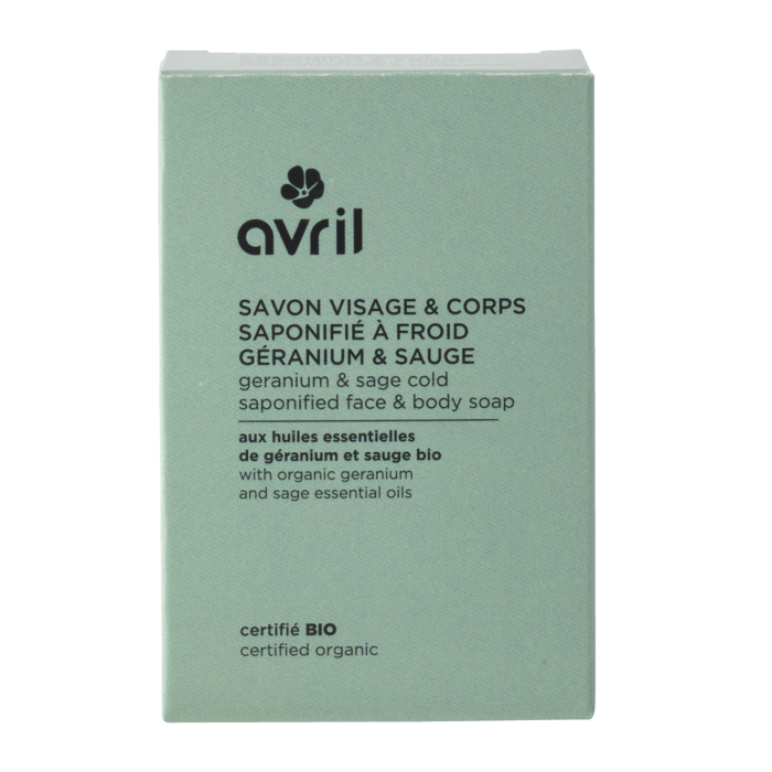 Avril Zeep Cold Processed - Geranium & Sage