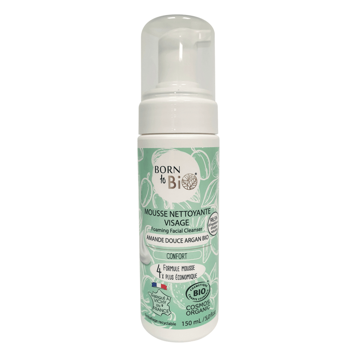 Born to Bio Cleansing Foam For Normal to Dry Skin (150ml)