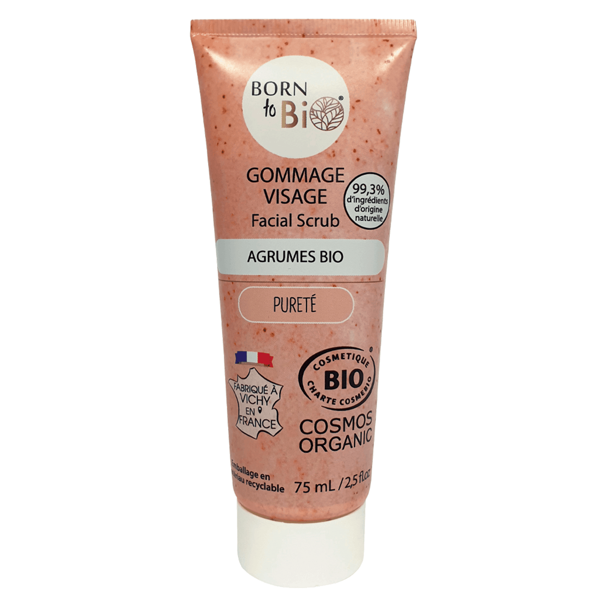 Born to Bio Face Scrub For Oily Skin (75ml)