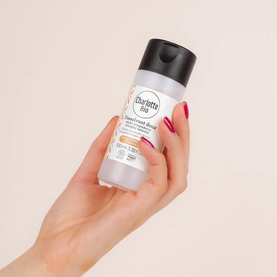 Natural nail polish remover