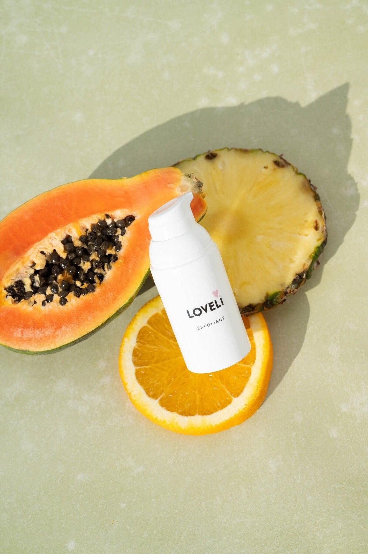 Loveli Exfoliant fruit