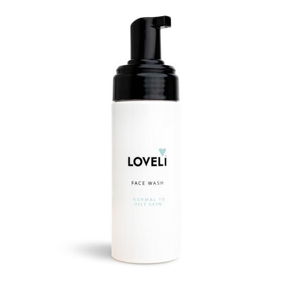Loveli-face-wash-normale tot vette huid
