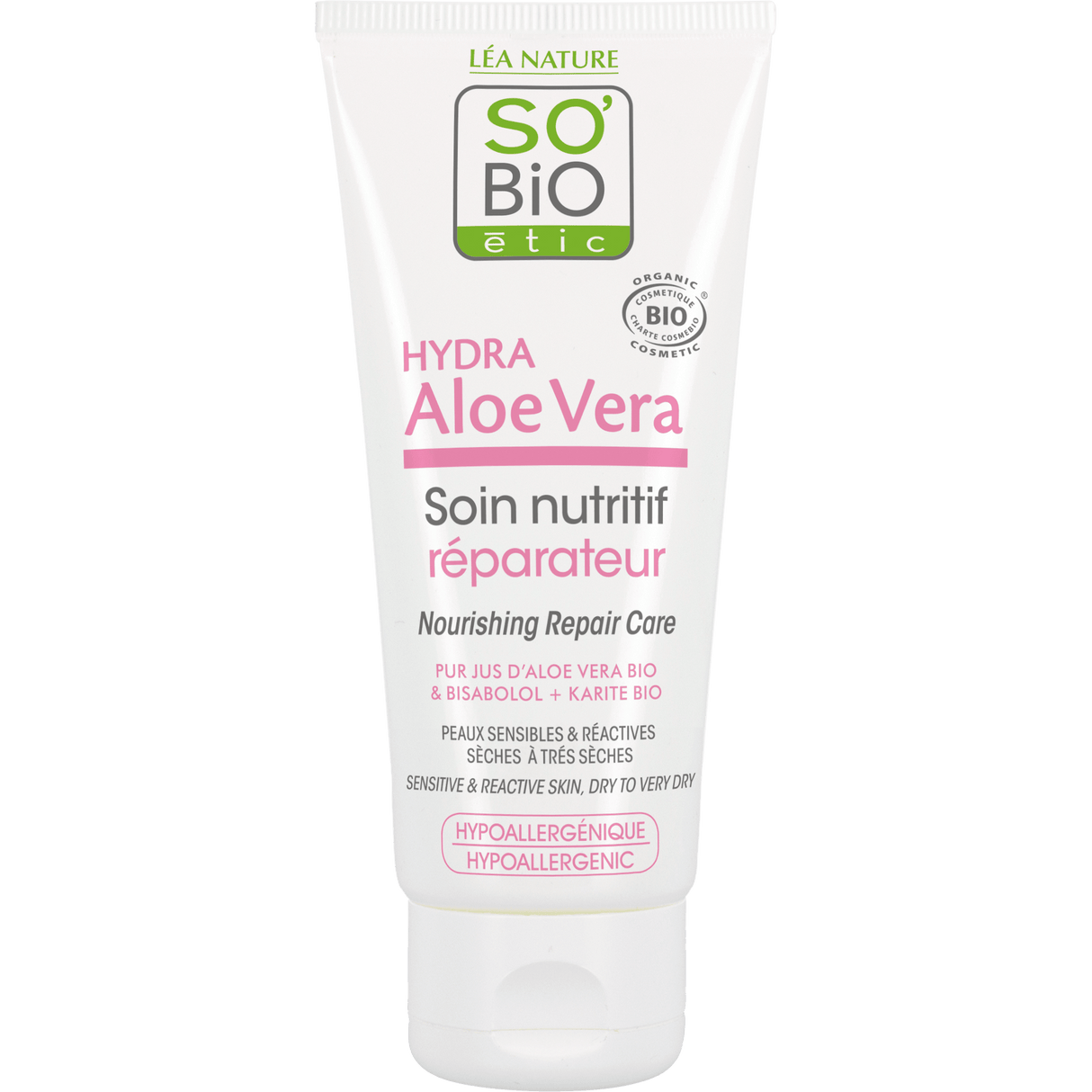 SO'BiO étic - Aloë Vera Nourishing night care tube