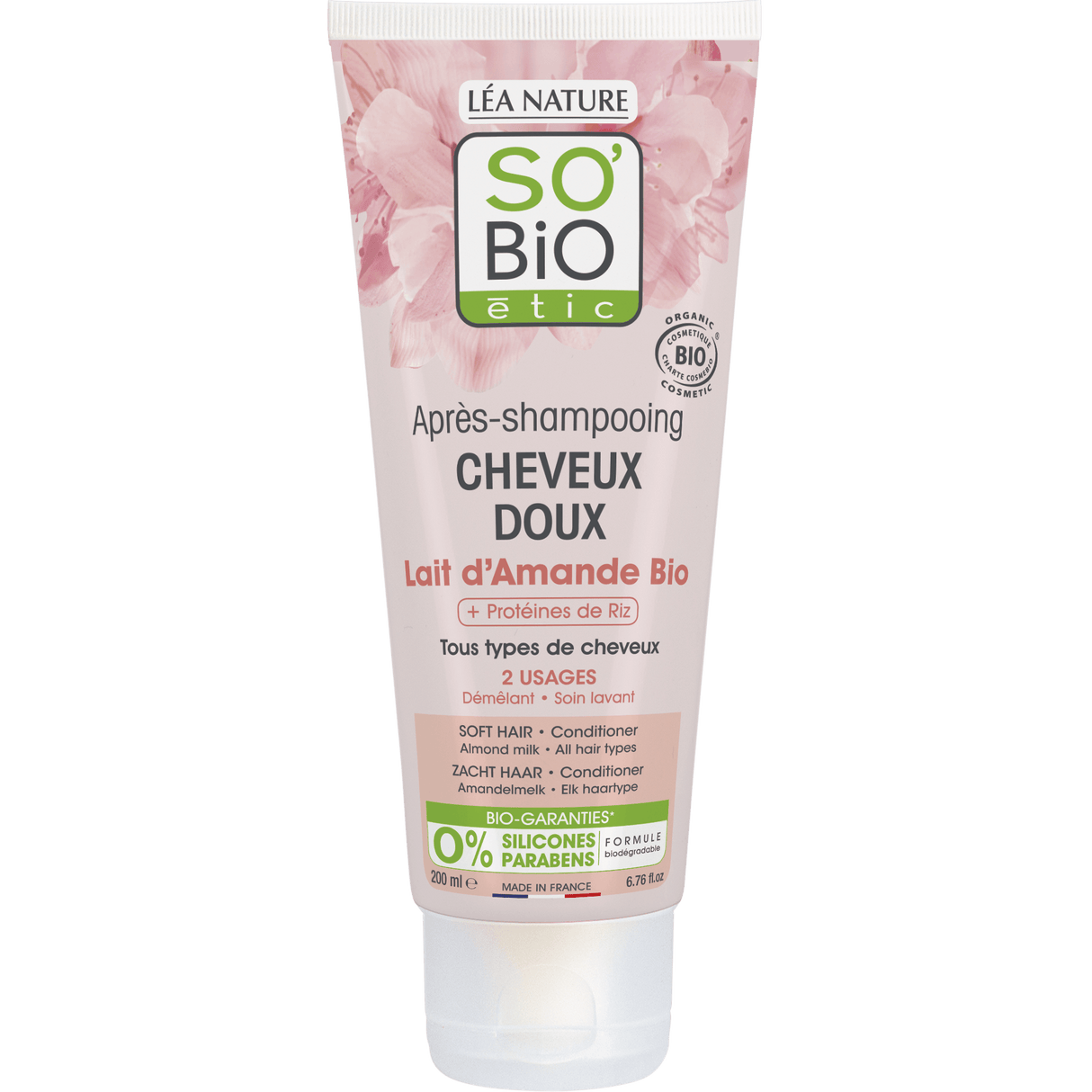 So'Bio Étic Conditioner Almond Milk Rice Proteins