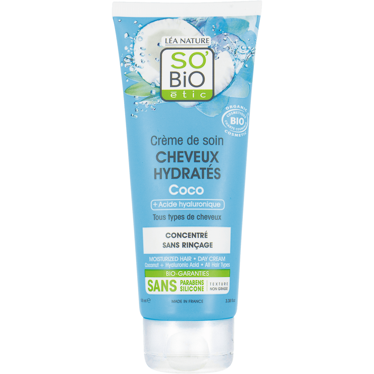 So'Bio Étic Leave In Hair Mask Coconut & Hyaluronic Acid