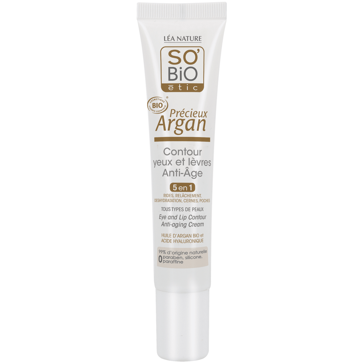 SO'BiO étic - Précieux Argan Eye & lip contour tube