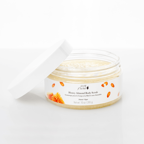 100% Pure Body Scrub - Honey Almond 2