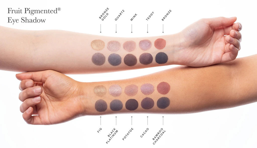 100% Pure Eyeshadow Swatches 2