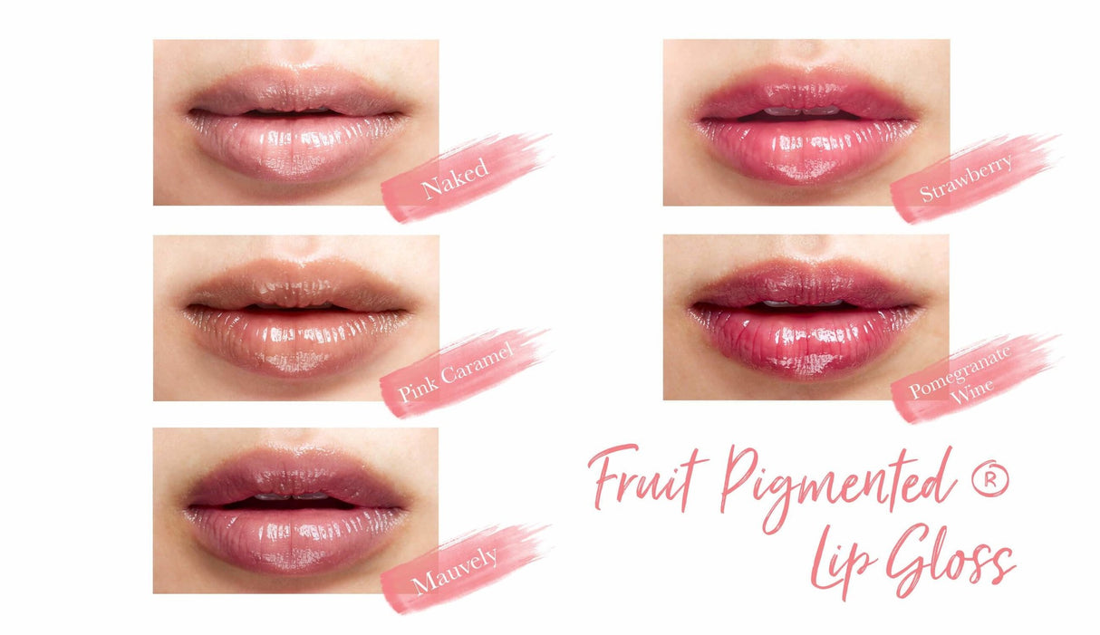 100% Pure Lipgloss lipswatches