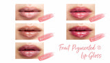 100% Pure Lipgloss lipswatches