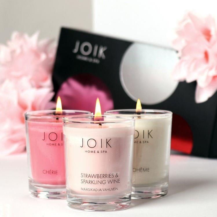 2303377_JOIK Vegan Romantic Candle trio giftset 3x 80gr. geurkaars (2)