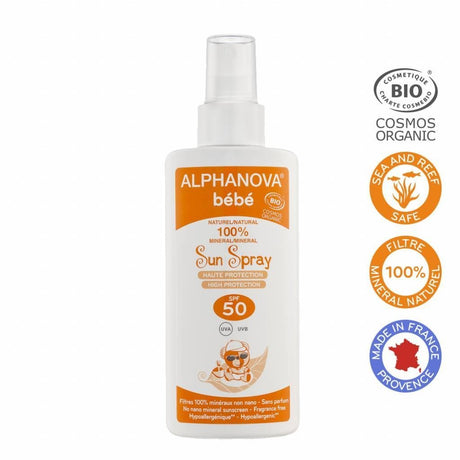 Alphanova Baby Sun Bio Baby Zonnebrandspray SPF50