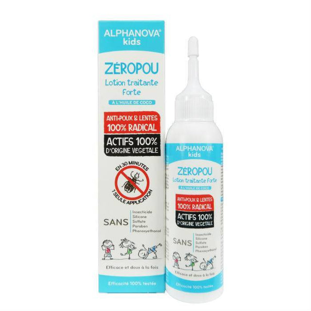 Alphanova Kids Bio Zeropou Anti Luizen Behandeling