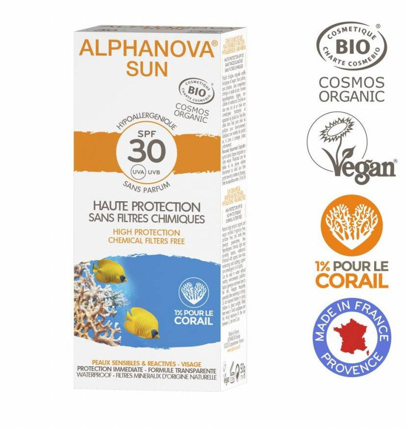 Alphanova Sun Bio Zonnebrand Allergische Huid - SPF30