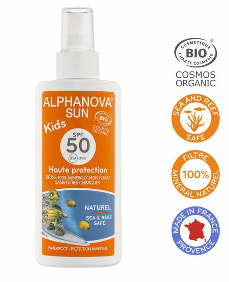 Alphanova Sun Bio Zonnebrandspray Kids SPF50