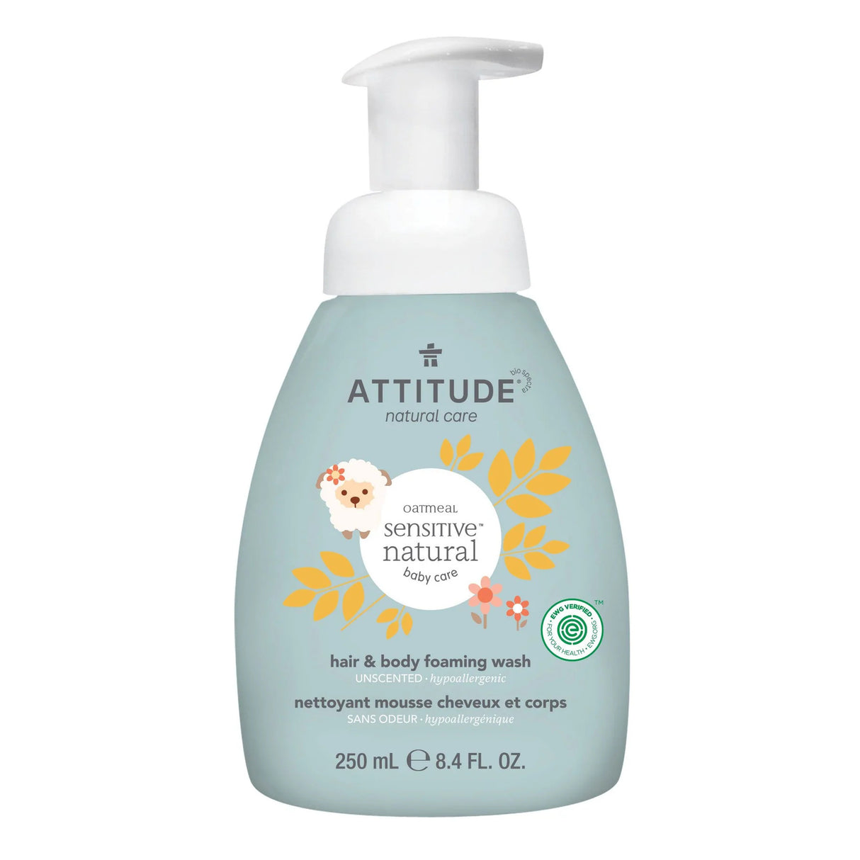 Attitude-Baby-Sensitive-2-in-1-Natural-Hair-and-Body-Foaming-Wash