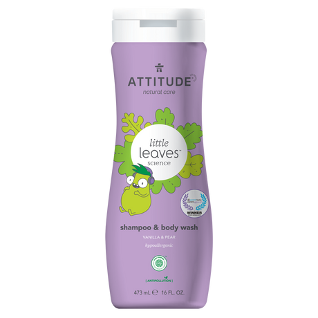 Attitude Little Leaves 2-in-1 Shampoo - Vanilla Pear 2