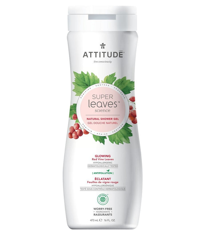 Attitude Super Leaves Body Wash - Glowing