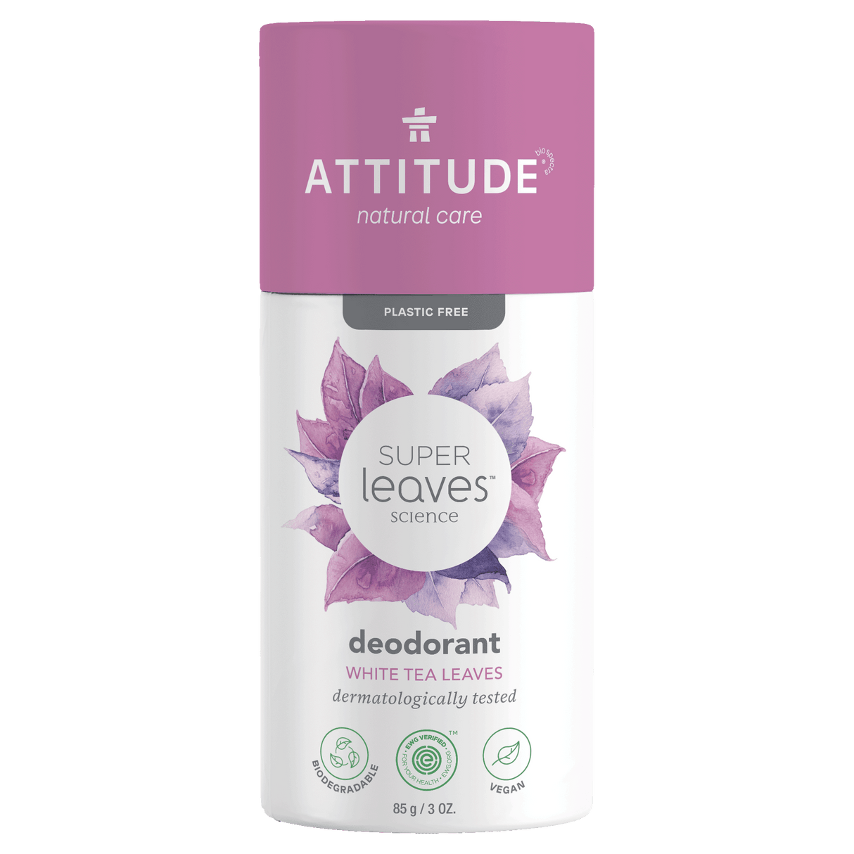 Attitude Super Leaves Deodorant - White Tea Leaves