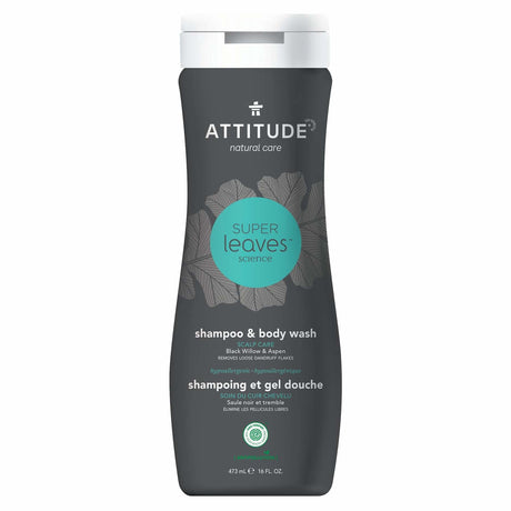 Attitude Super Leaves Men 2-in-1 Shampoo & Body Wash - Scalp