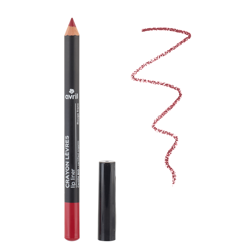 avril organic-lip-pencil-rouge franc