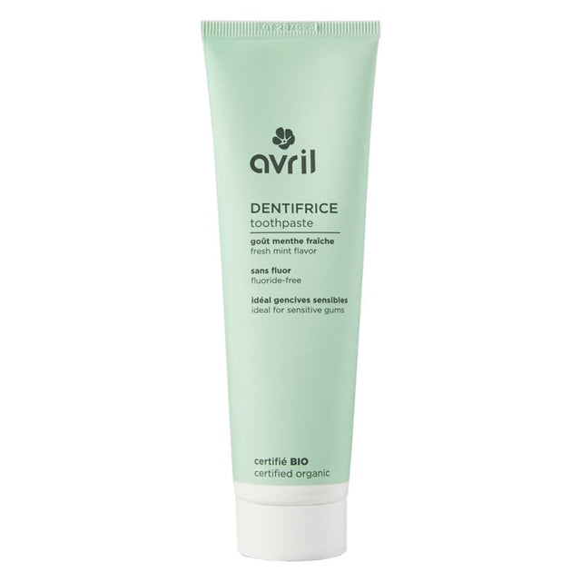 avril organic-mint-toothpaste