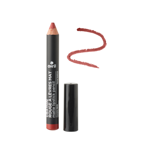 avril terre-battue-matte-lipstick-pencil-certified-organic