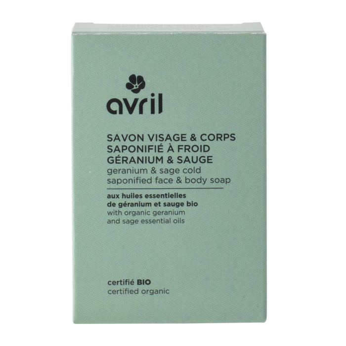 Avril Zeep Cold Processed - Geranium & Sage