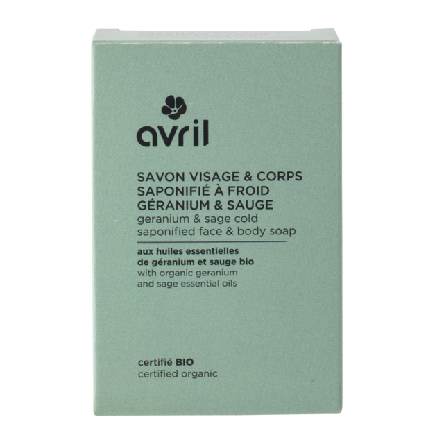 Avril Zeep Cold Processed - Geranium & Sage