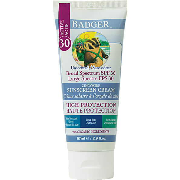 Badger Zonnebrand Clear Zinc SPF30 - Parfumvrij