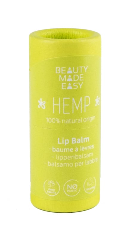 Beauty Made Easy Paper Tube Lipbalm - Hemp 3