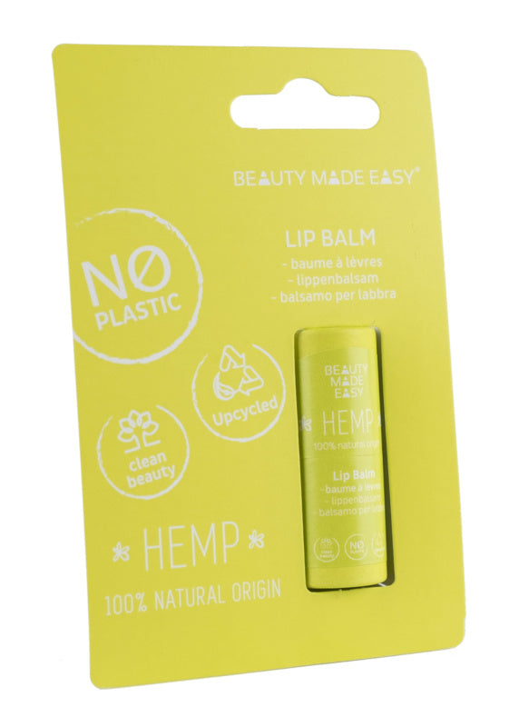 Beauty Made Easy Paper Tube Lipbalm - Hemp