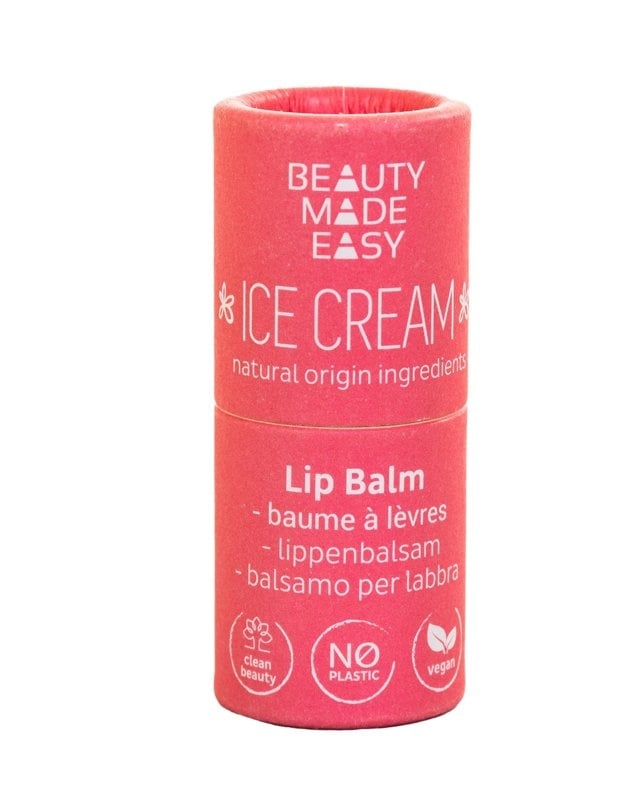 Beauty Made Easy Paper Tube Lipbalm - Ice Cream 2