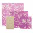 Bee’s wrap 3 pack Assorted Mimi's Purple