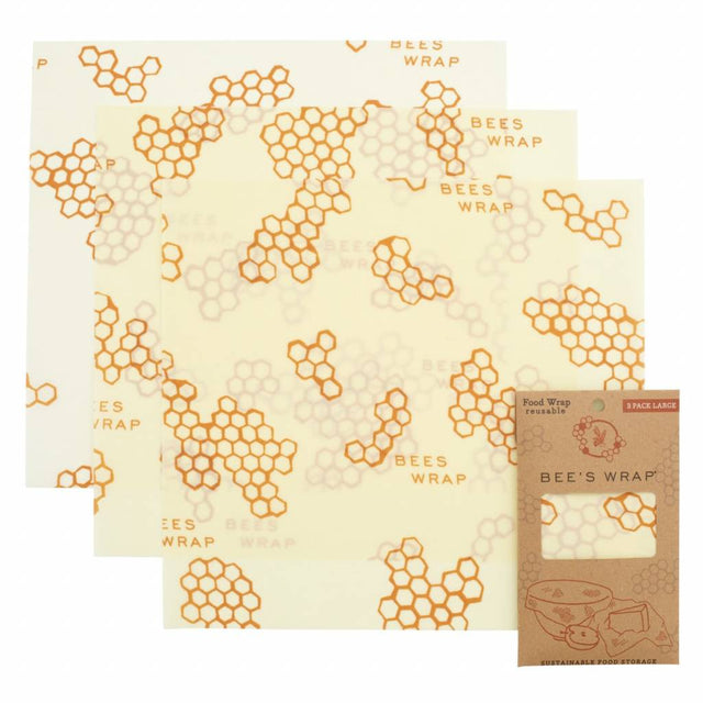 Bee's Wrap Bijenwas Doekjes 3 Pack - Large