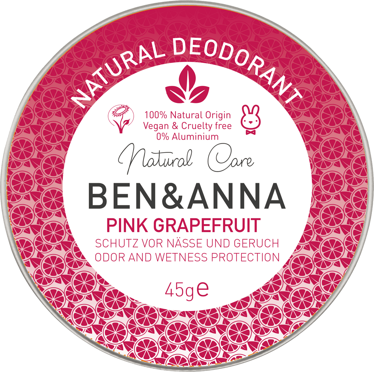 Ben & Anna Deodorant Creme - Pink Grapefruit