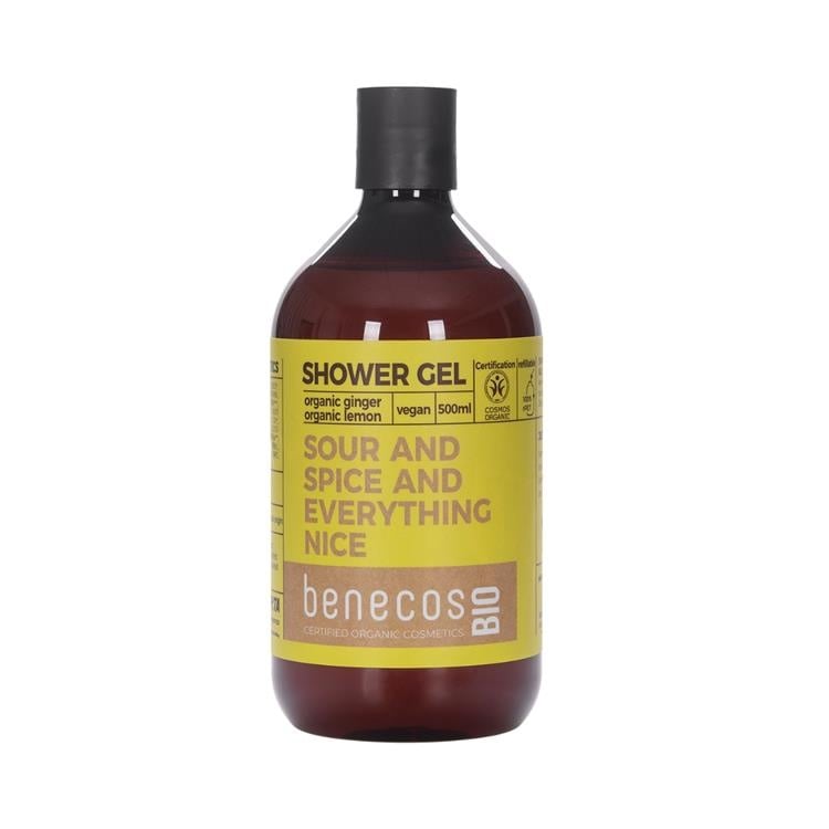 Benecos Biologische Douchegel - Ginger & Lemon (500ml)