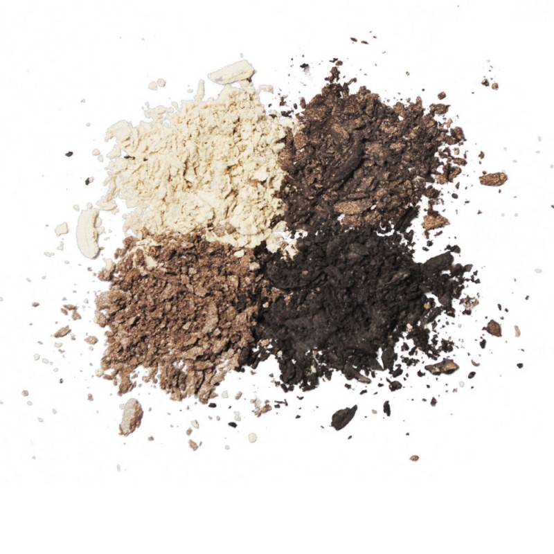 benecos_Natural_Quattro_Eyeshadow_coffee_cream_swatch_2