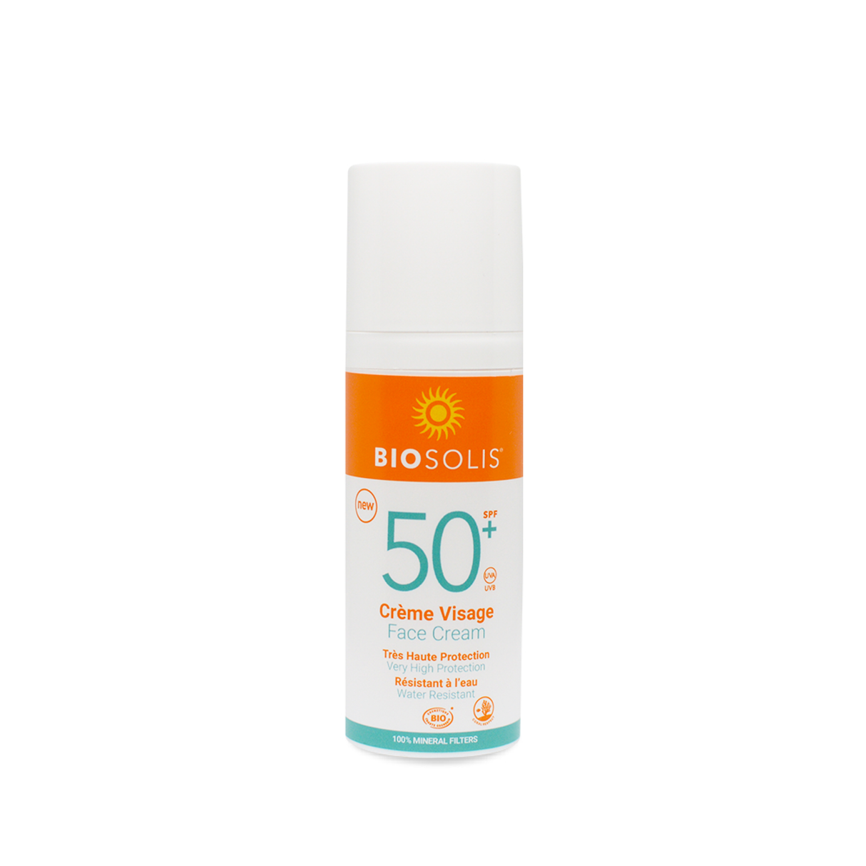 Biosolis Zonnebrandcreme Gezicht SPF50