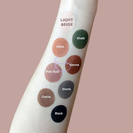 Boho Eyeshadows Pearl & Matte Swatches