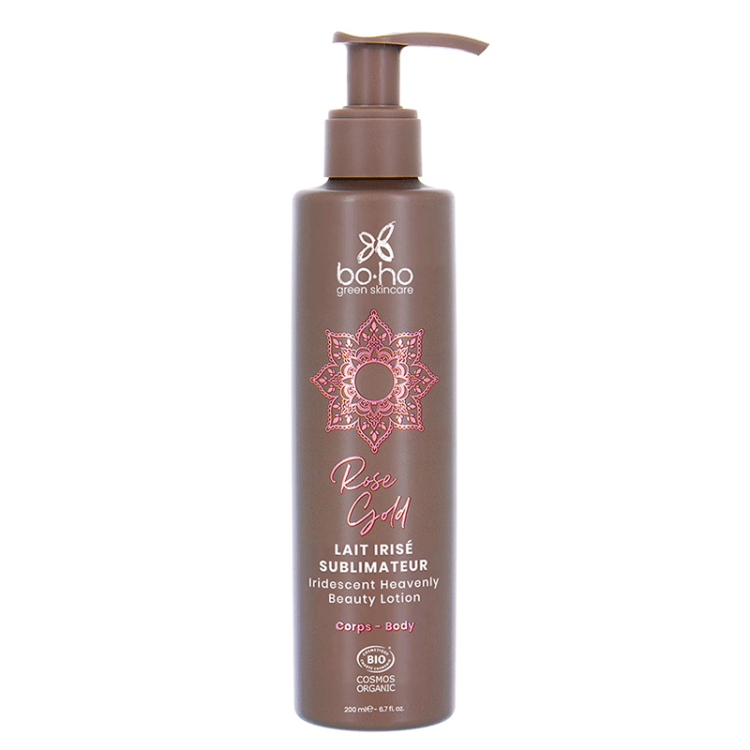 Boho Organic Shimmer Milk - Rose Gold