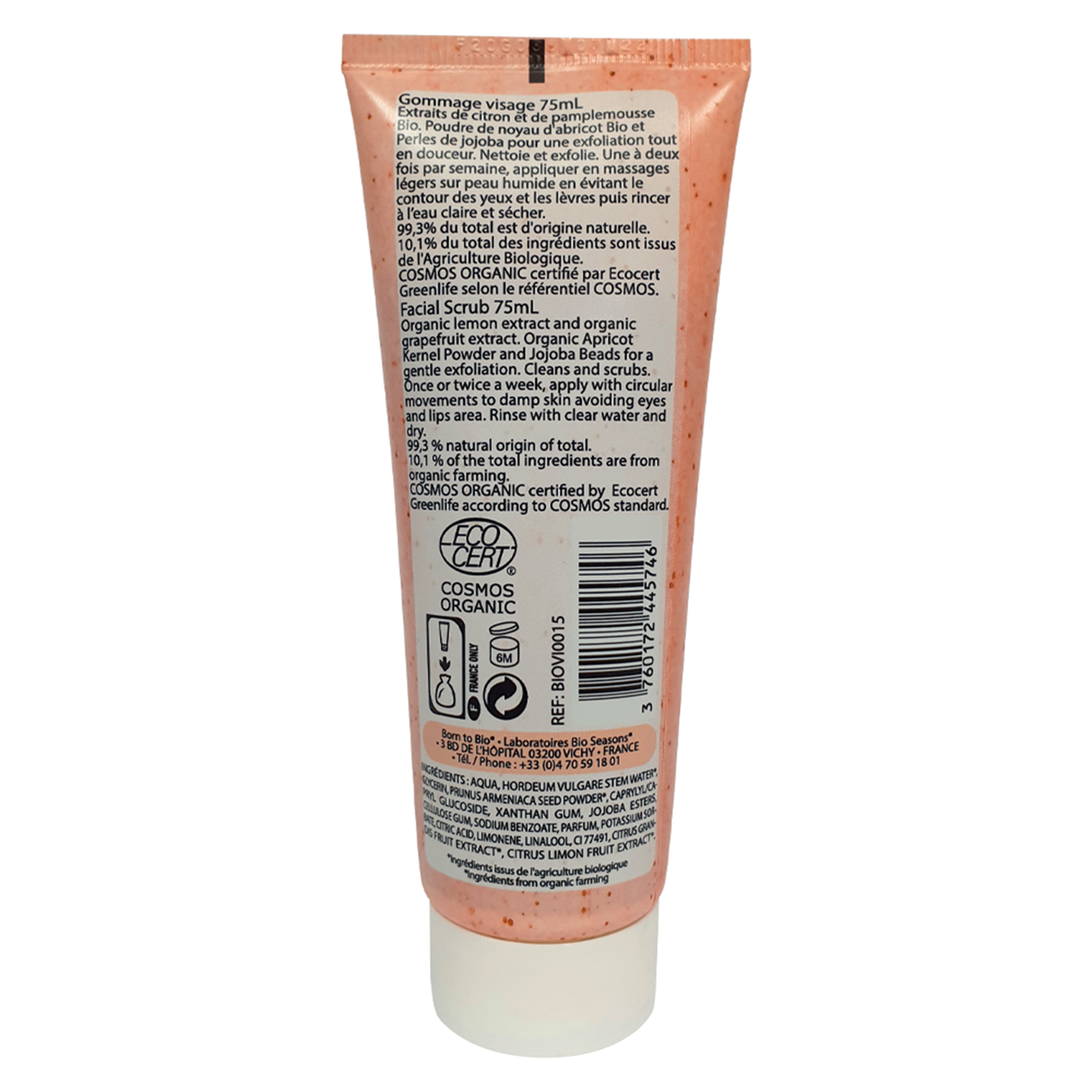 Born to Bio Face Scrub For Oily Skin (75ml) 2